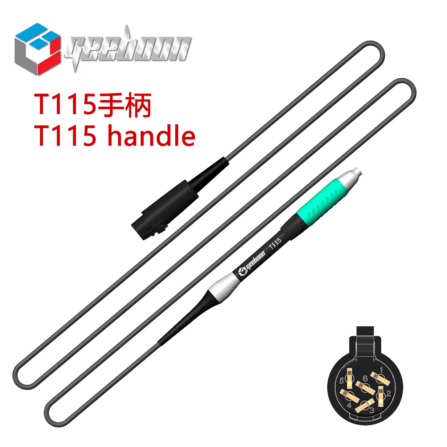 Ручка T115 для паяльних станцій GEEBOON Ручка T115 для паяльних станцій GEEBOON