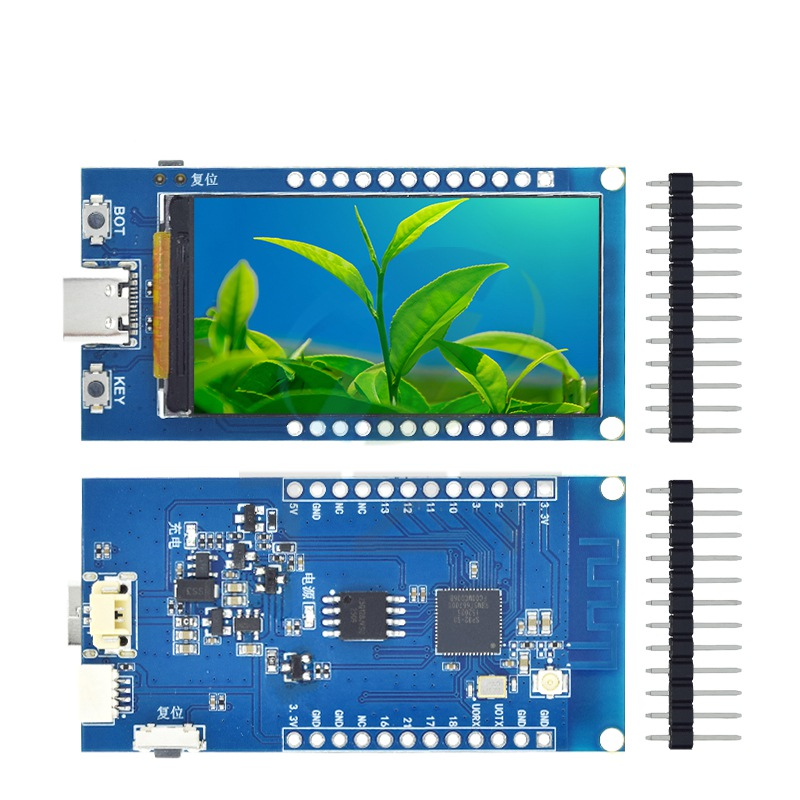 Налагоджувальний модуль ESP32-S3 з індикатором 1.9 Inch IPS Налагоджувальний модуль ESP32-S3 з індикатором 1.9 Inch IPS
