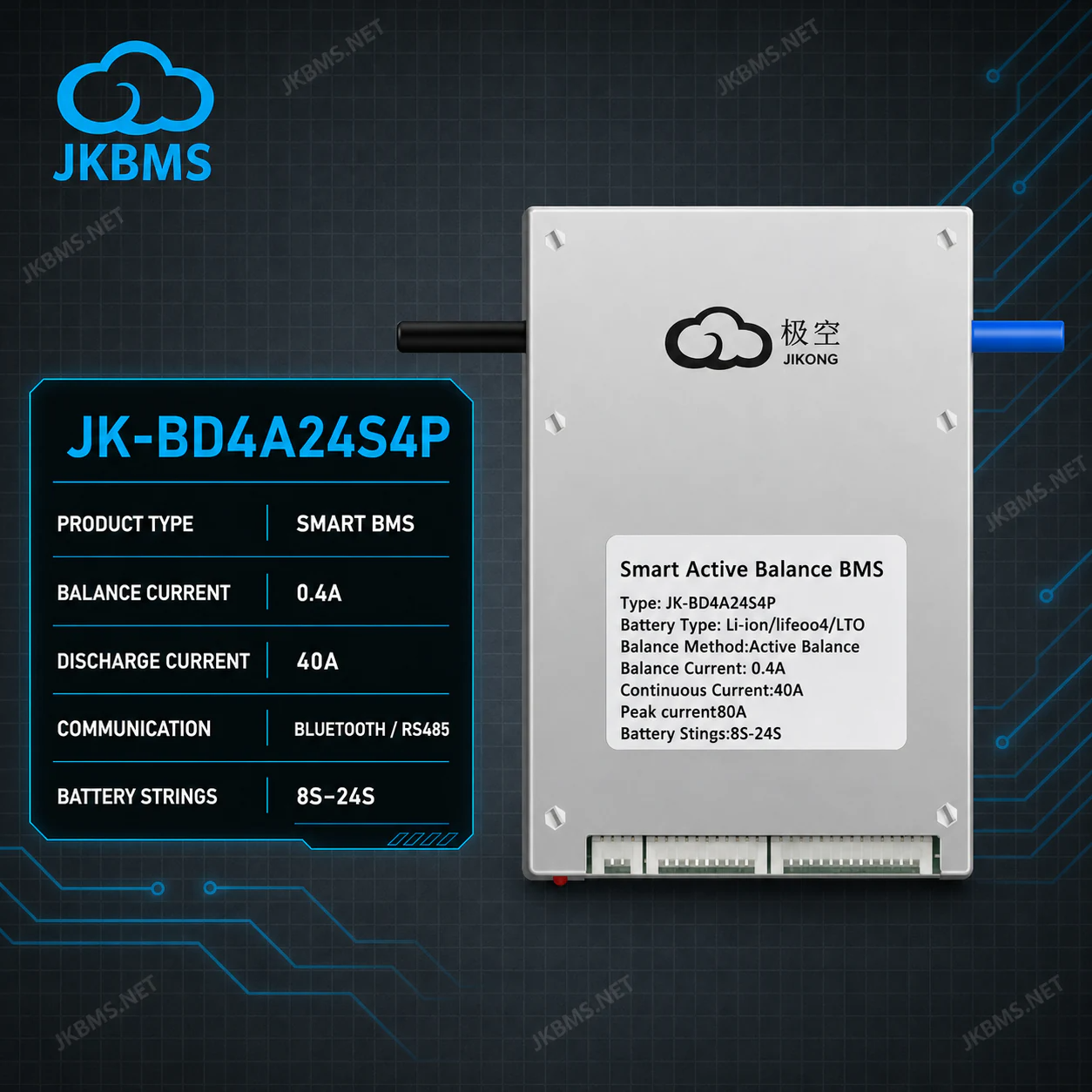 BMS JK-BD4A24S4P BMS JK-BD4A24S4P