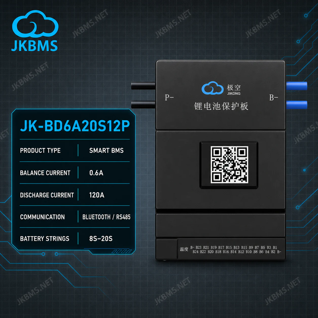 BMS JK-BD6A20S12P BMS JK-BD6A20S12P