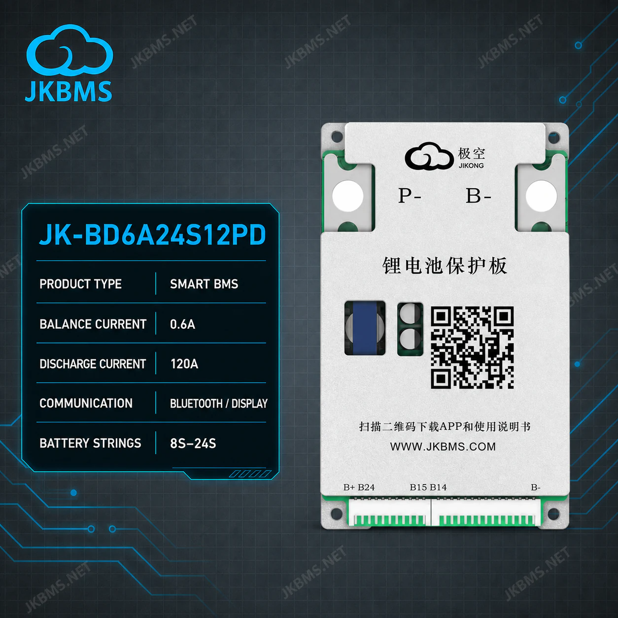 BMS JK-BD6A24S12PD BMS JK-BD6A24S12PD