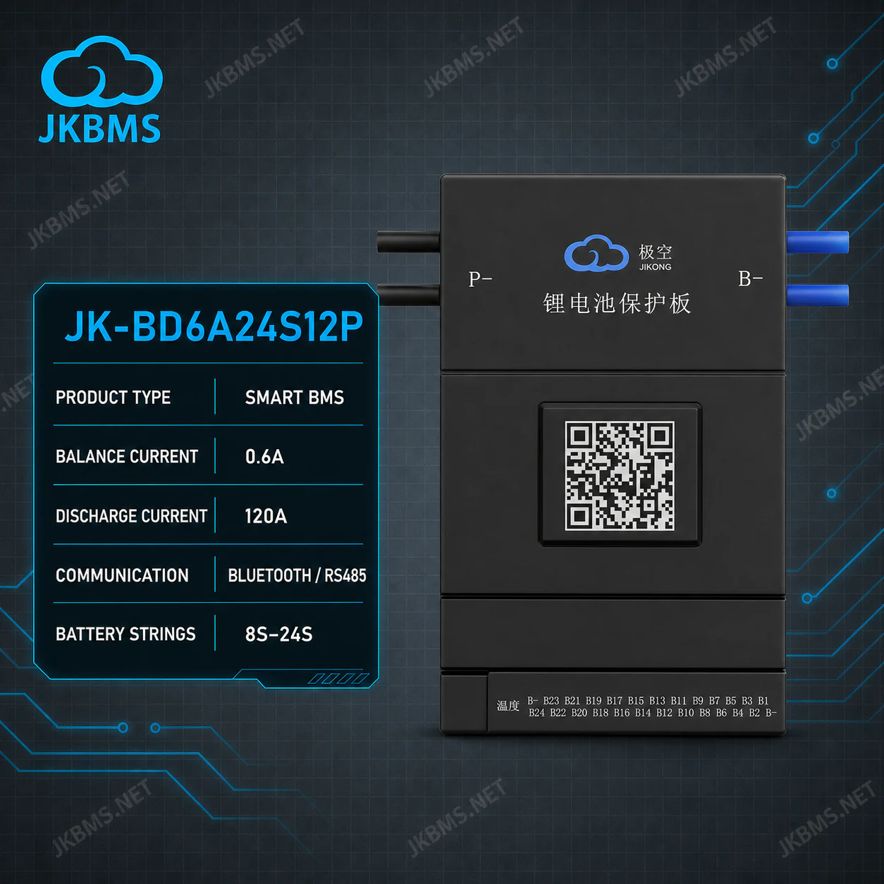 BMS JK-BD6A24S12P BMS JK-BD6A24S12P