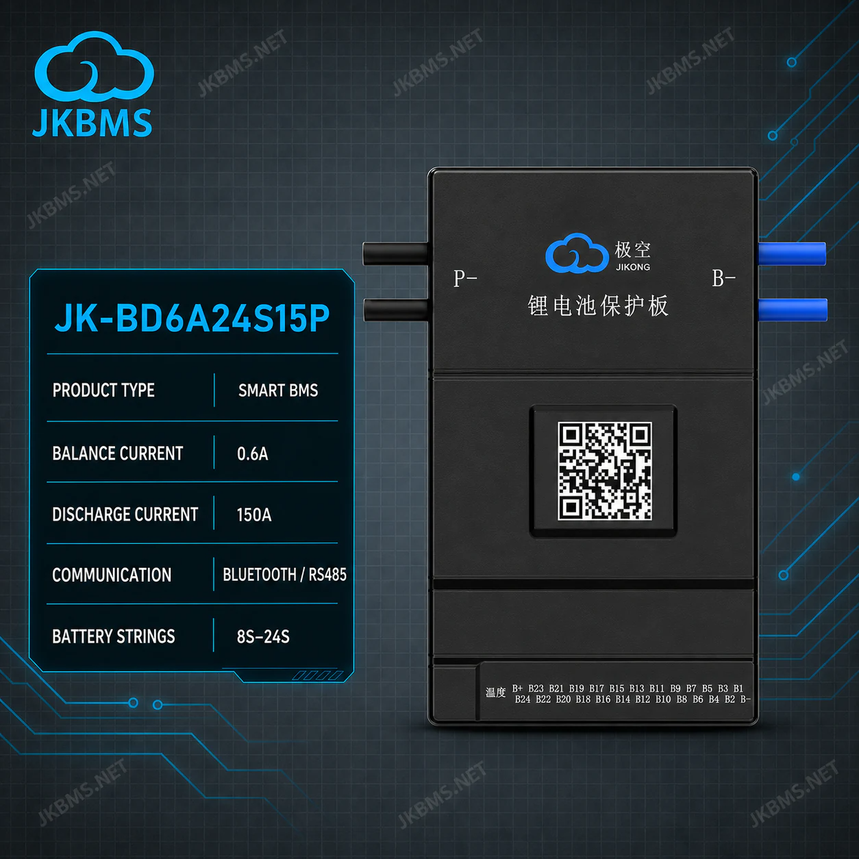 BMS JK-BD6A24S15P BMS JK-BD6A24S15P