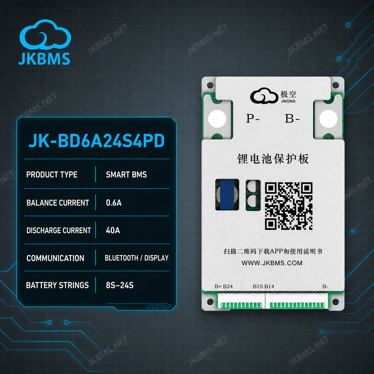 BMS JK-BD6A24S4PD BMS JK-BD6A24S4PD