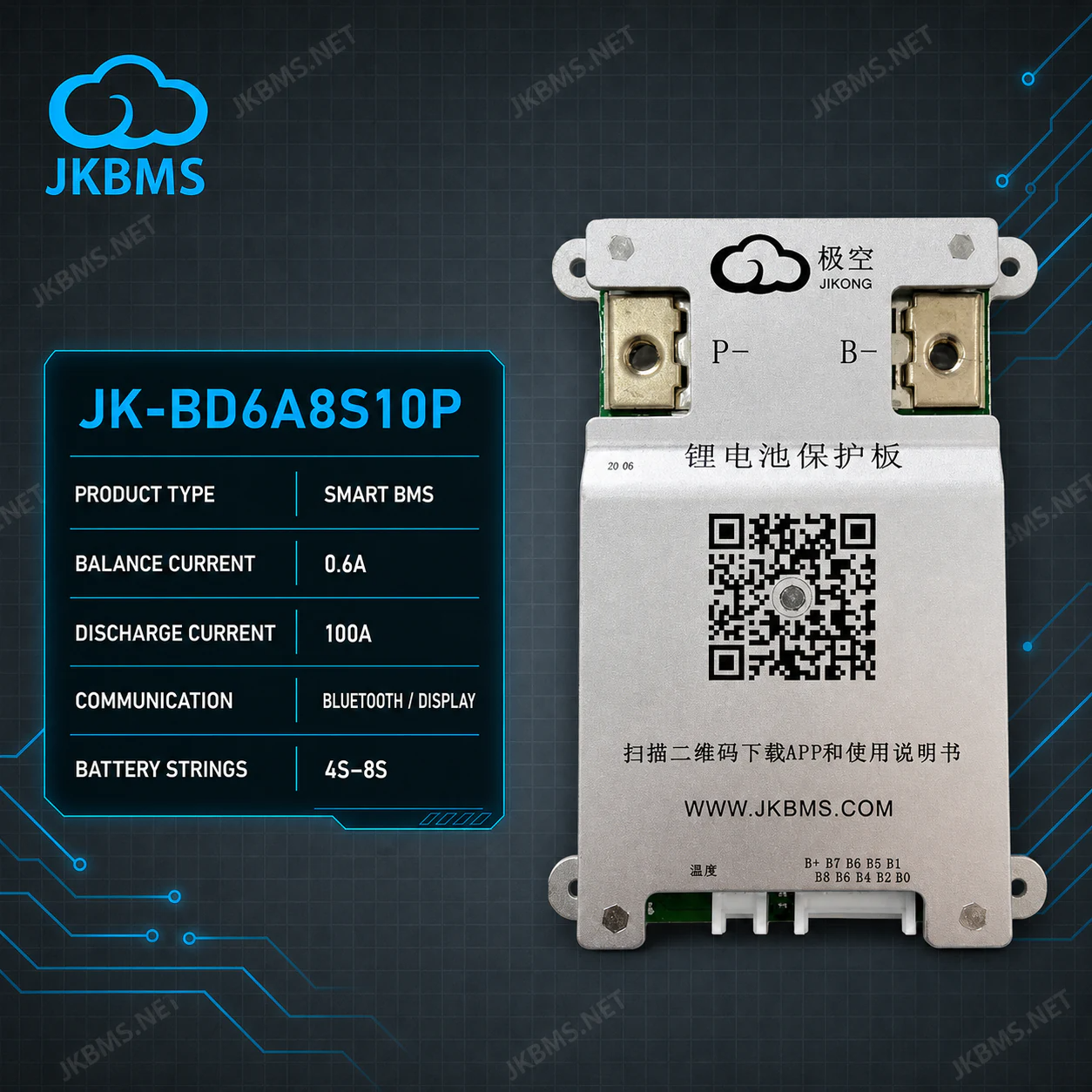 BMS JK-BD6A8S10P BMS JK-BD6A8S10P