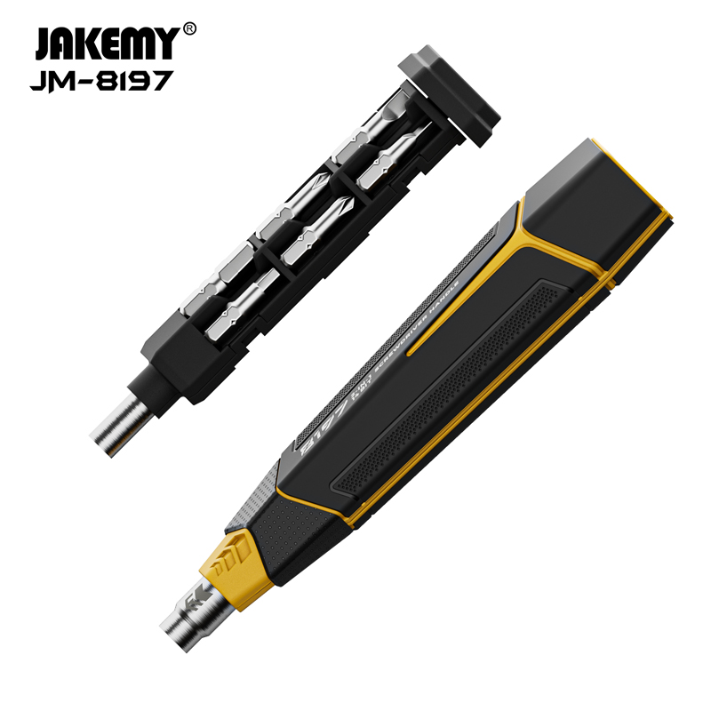Набір (16в1) викрутка з бітами (JM-8197 – Jakemy) Набір (16в1) викрутка з бітами (JM-8197 – Jakemy)