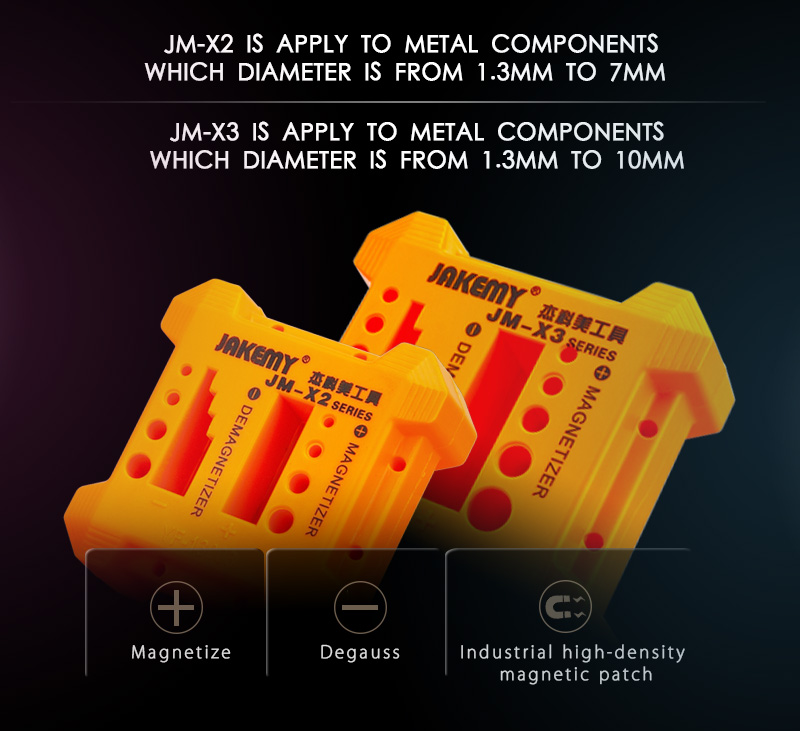 Намагнічувач/розмагнічувач (JM-X2 – Jakemy)