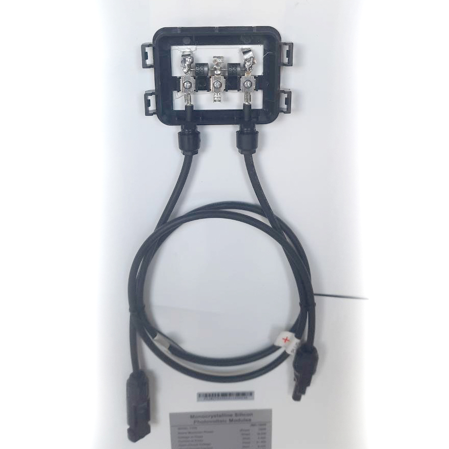 Сонячна батарея, 160Вт/18В (монокристалічна) 1040x760x30mm JMD-160W Demuda. Уцінка: пошкоджена рамка, відсутня кришка клем.