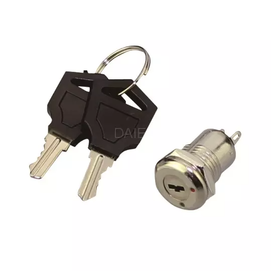 Перемикач з ключем KS-01-101C 12mm Перемикач з ключем KS-01-101C 12mm