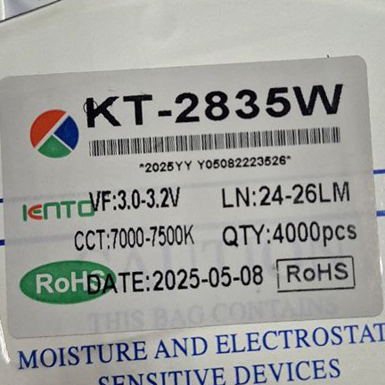 Світлодіод 3528, білий холодний, KT-SMD2835-W Kento