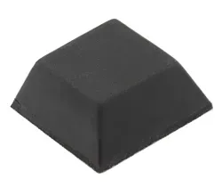 Ніжка самоклейна 12,7х12,7x6,5mm чорна KTT1307 Ніжка самоклейна 12,7х12,7x6,5mm чорна KTT1307