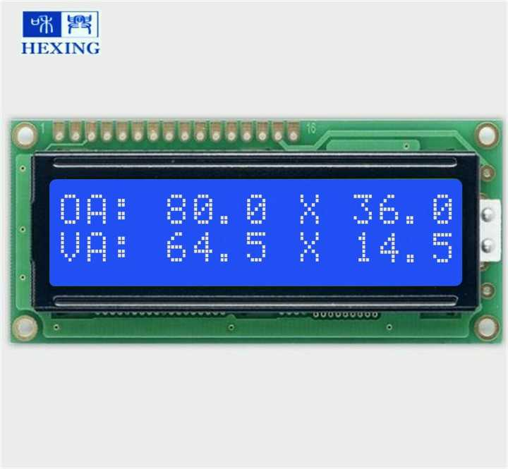 Дисплей LCD1602 16x2 Dots With Backlight Blue з підтримкою Кирилиці Дисплей LCD1602 16x2 Dots With Backlight Blue з підтримкою Кирилиці