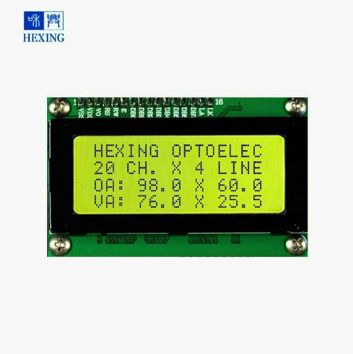 Дисплей LCD2004 Dots With Backlight Green з підтримкою Кирилиці Дисплей LCD2004 Dots With Backlight Green з підтримкою Кирилиці