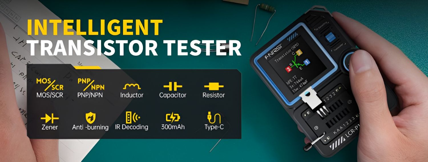 Тестер напівпровідників LCR-P1 Transistor Tester