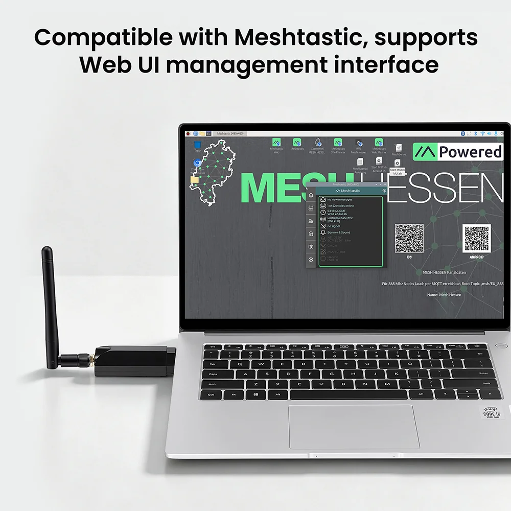 USB-адаптер Meshstick LoRa SX1262 TCXO для Meshtastic USB-адаптер Meshstick LoRa SX1262 TCXO для Meshtastic