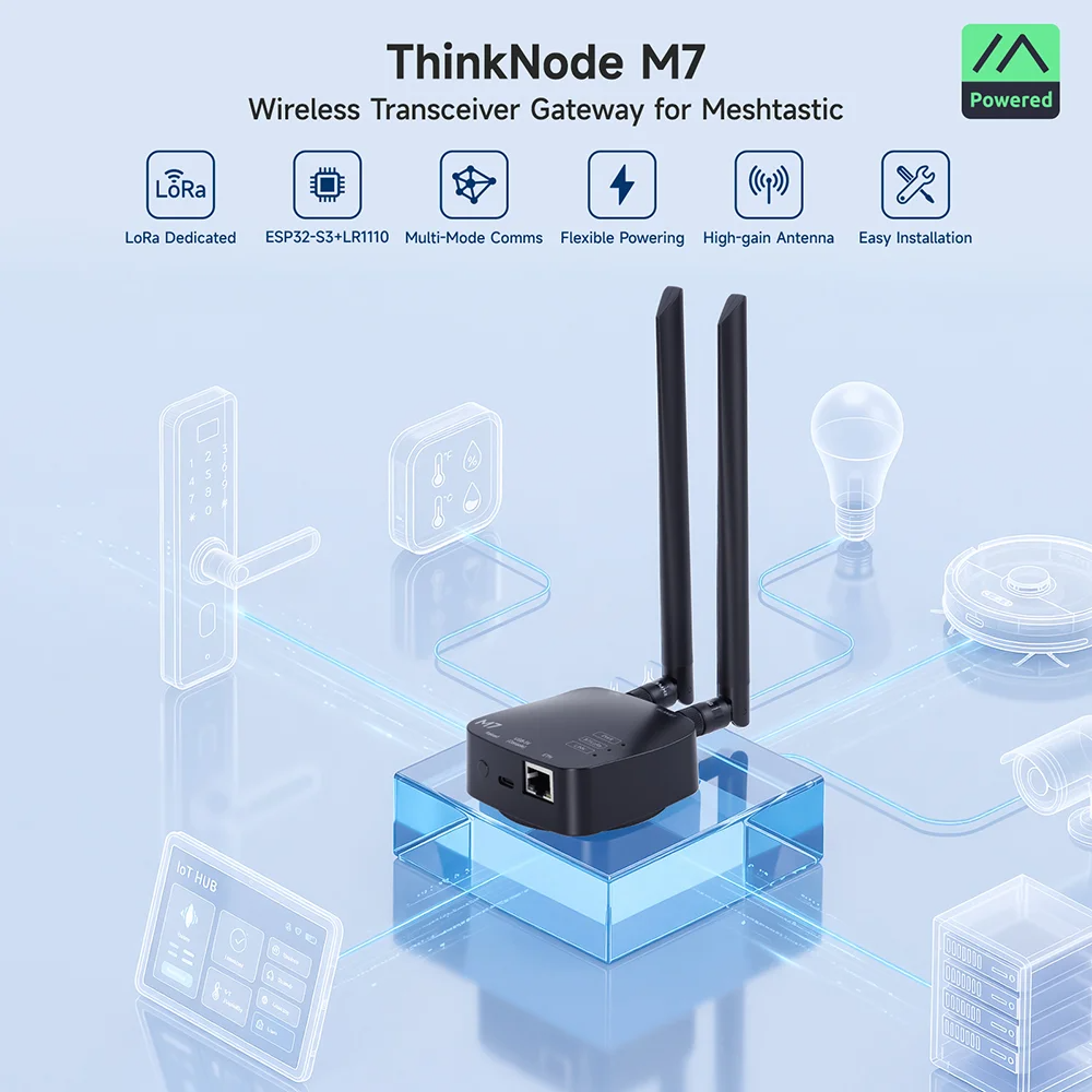 Бездротовий шлюз зв'язкуThinkNode M7 Meshtastic Wireless