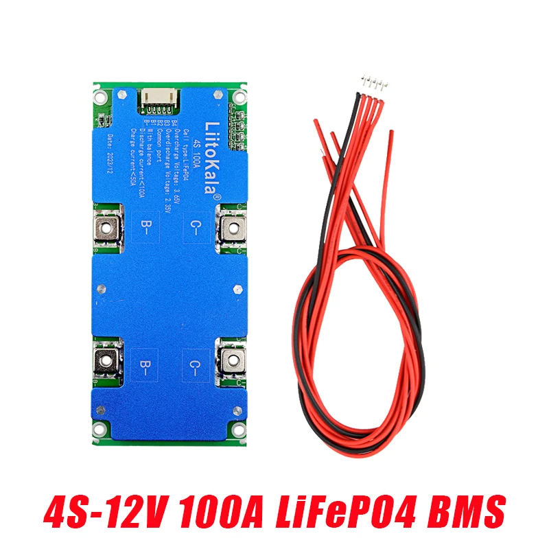 4S 12V 100A BMS LiFePo4