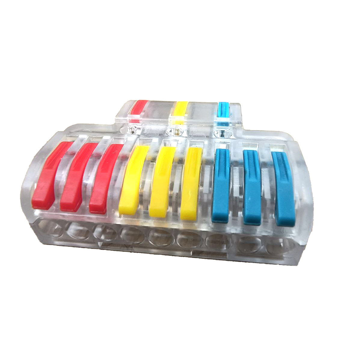 Клема M493 (9х3 контакти, 0.08-2,5 "4.0mm²", 32A / 250V Клема M493 (9х3 контакти, 0.08-2,5 "4.0mm²", 32A / 250V