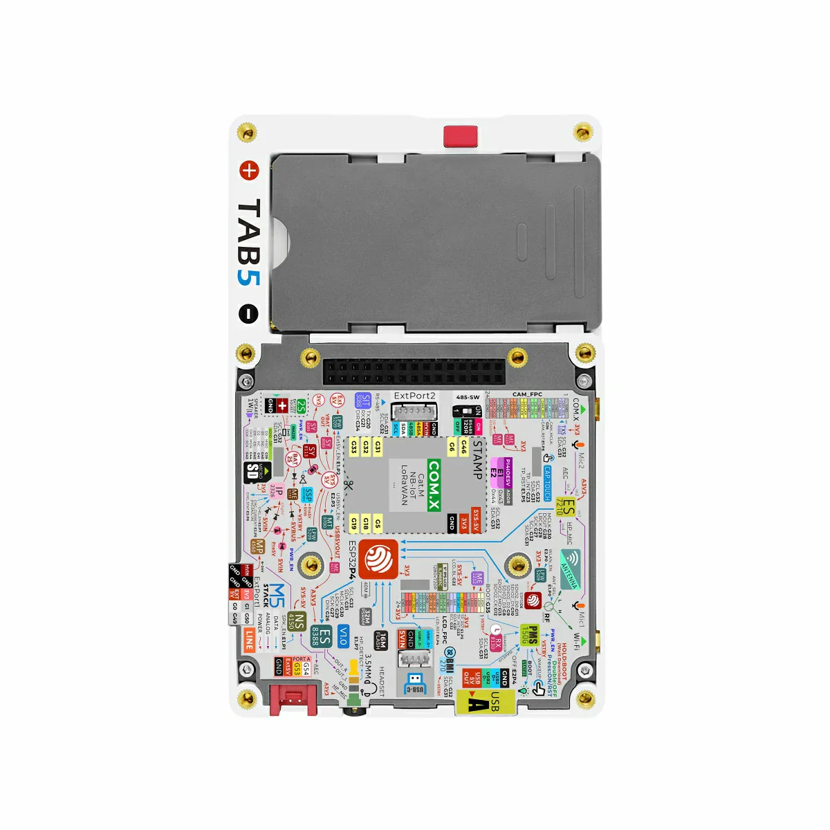 Планшетний контролер на базі ESP32-P4, M5Stack Tab5 IoT Development Kit (ESP32-P4)
