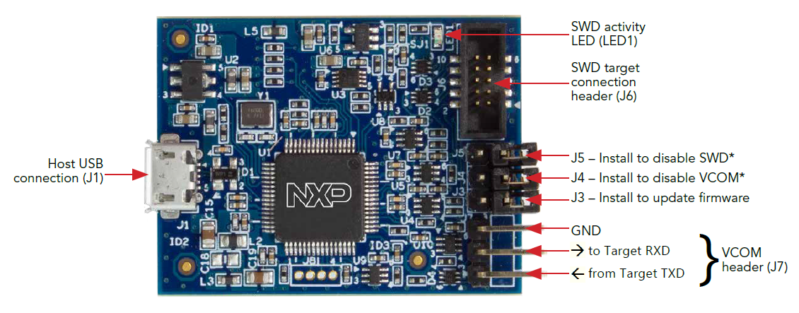 Програматор MCU-Link JTAG/SWD debug probe Програматор MCU-Link JTAG/SWD debug probe