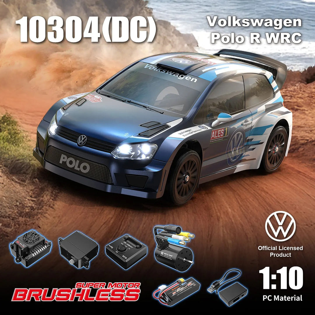 Радіокерована машинка VOLKSWAGEN POLO R 1:10, 10304 MJX Радіокерована машинка VOLKSWAGEN POLO R 1:10, 10304 MJX