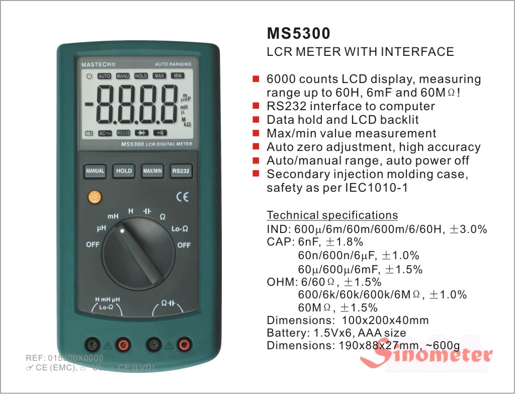 LCR-метр MS5300