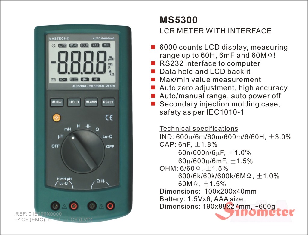 LCR-метр MS5300 LCR-метр MS5300