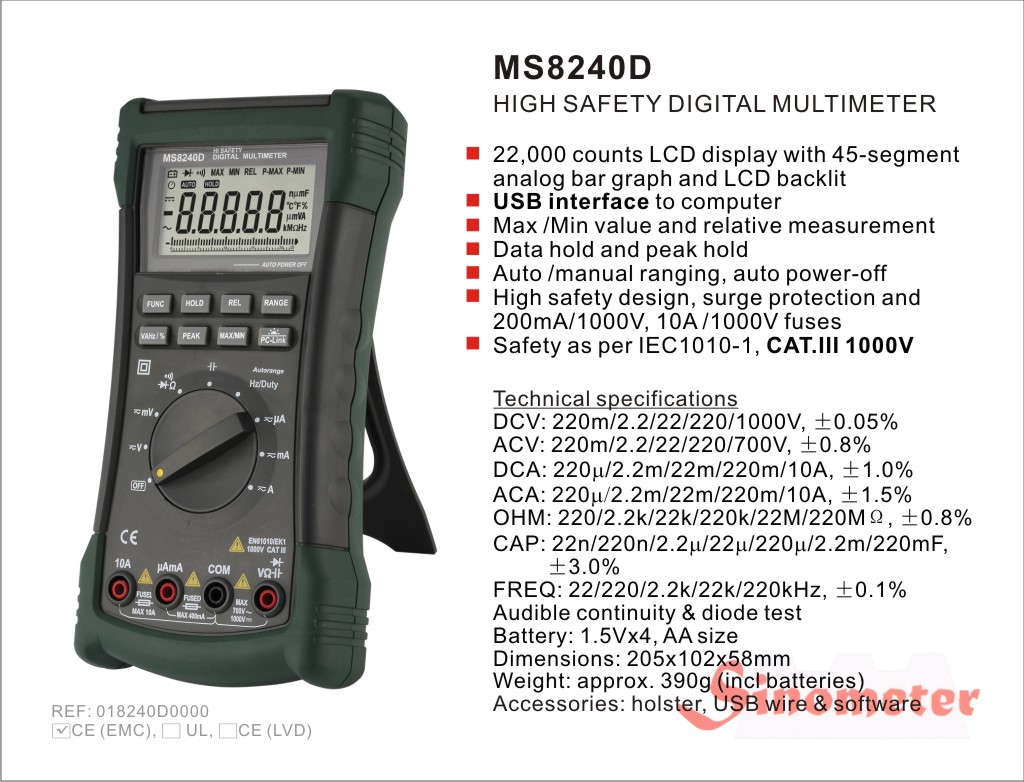 MS8240D (Мультиметр)