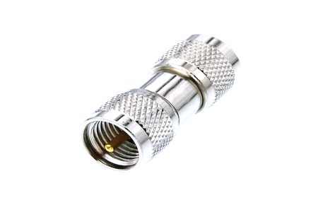 Перехідник MINI UHF-вилка MINI UHF-вилка (MU-005 TGN) (ВЧ-перехідник) Перехідник MINI UHF-вилка MINI UHF-вилка (MU-005 TGN) (ВЧ-перехідник)