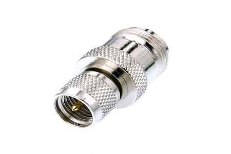 Перехідник MINI UHF-вилка N-розетка (MU-010 TGN) (ВЧ-перехідник) Перехідник MINI UHF-вилка N-розетка (MU-010 TGN) (ВЧ-перехідник)