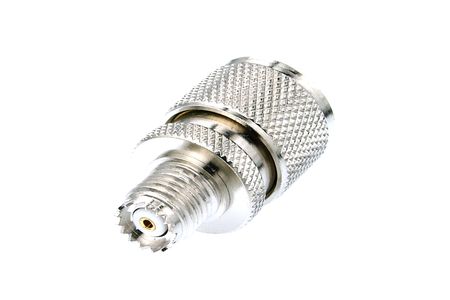 Перехідник MINI UHF-розетка UHF-вилка (MU-016 TGN) (ВЧ-перехідник) Перехідник MINI UHF-розетка UHF-вилка (MU-016 TGN) (ВЧ-перехідник)