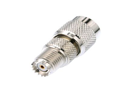 Перехідник MINI UHF-розетка TNC-вилка (MU-017 TGN) (ВЧ-перехідник) Перехідник MINI UHF-розетка TNC-вилка (MU-017 TGN) (ВЧ-перехідник)