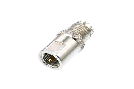 Перехідник FME-вилка MINI UHF-розетка (NP-016 TGN) (FMEP/MUHFJ) (ВЧ-перехідник) Перехідник FME-вилка MINI UHF-розетка (NP-016 TGN) (FMEP/MUHFJ) (ВЧ-перехідник)