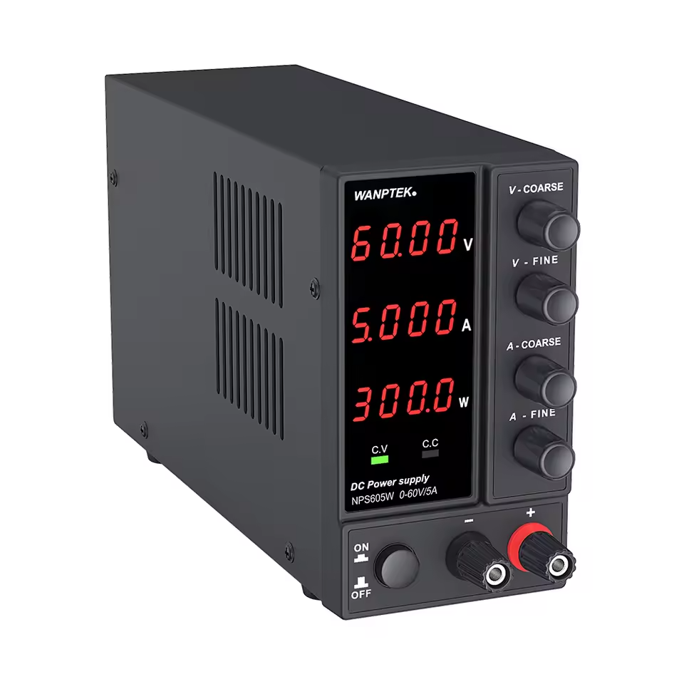 Лабораторний блок живлення одноканальний 60V/5A, NPS605W Лабораторний блок живлення одноканальний 60V/5A, NPS605W