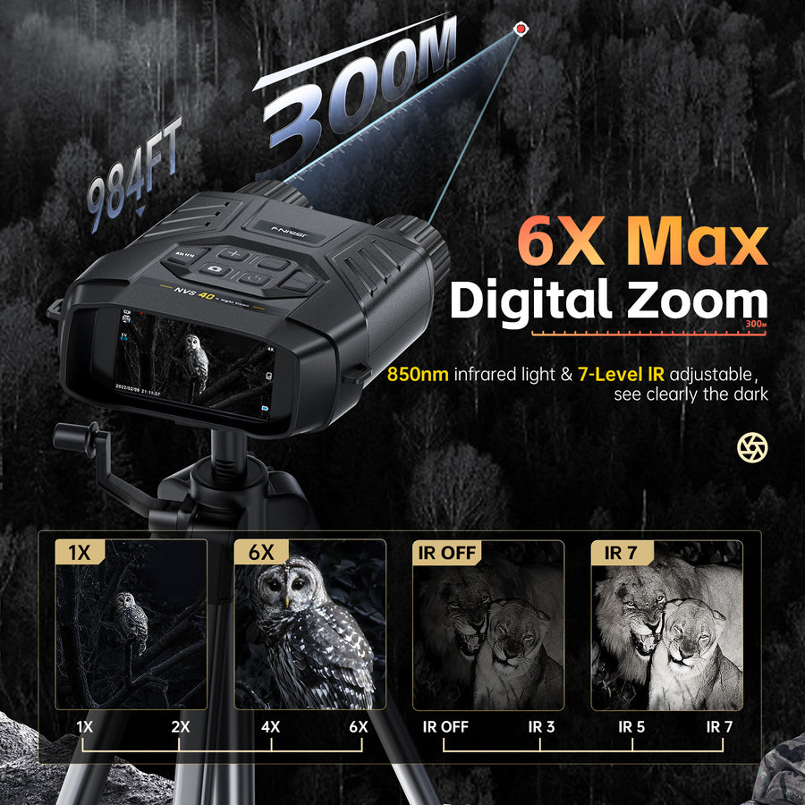 Бінокулярний прилад нічного бачення NVS-40 Night Vision Device