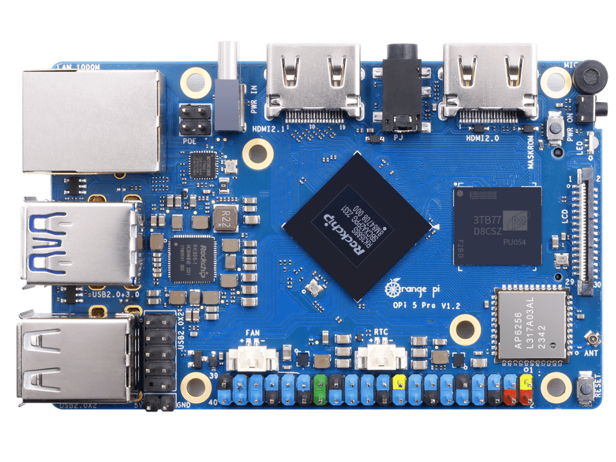 Мікрокомп'ютер Orange Pi 5 Pro 4GB