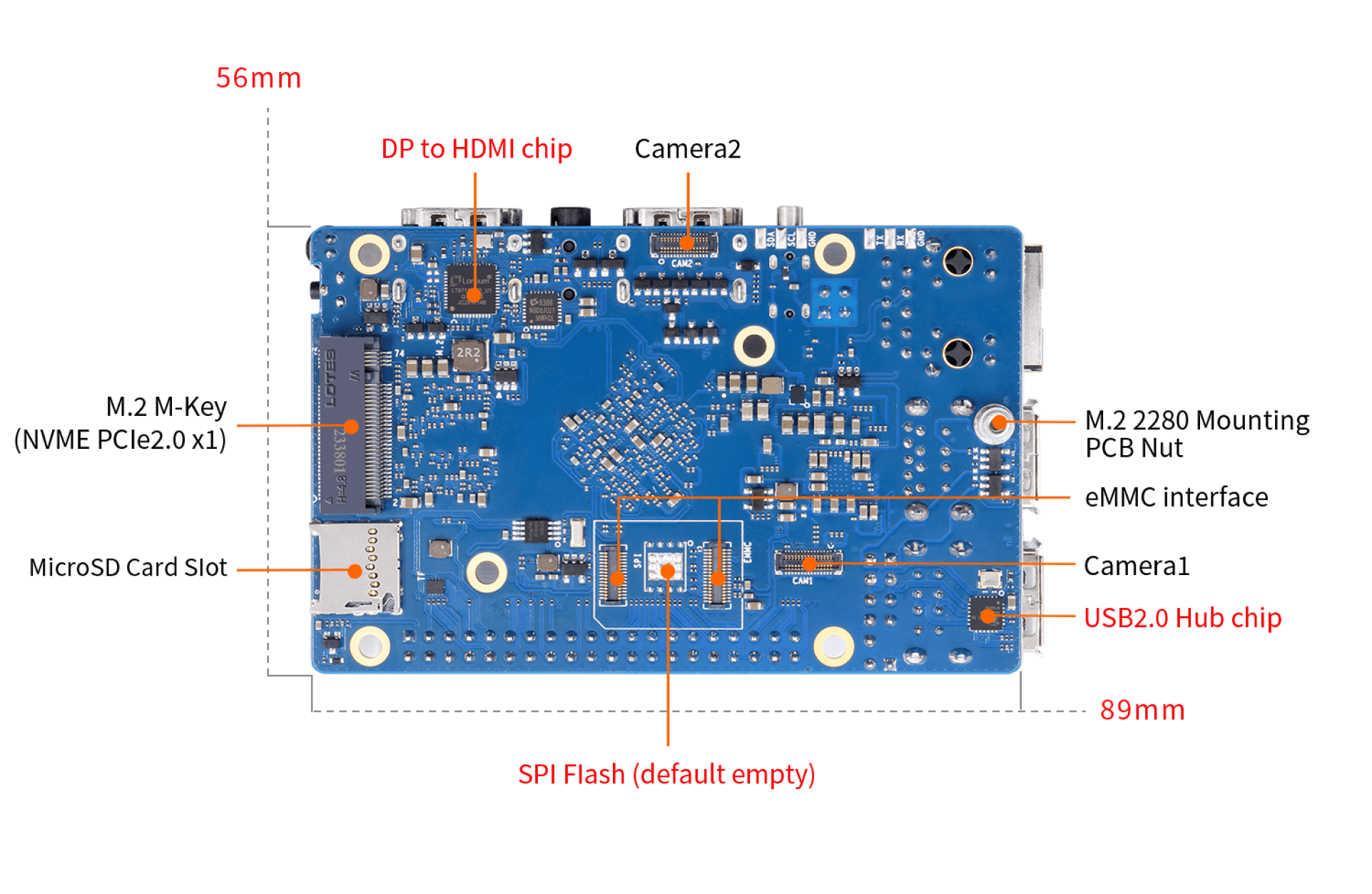Мікрокомп'ютер Orange Pi 5 Pro 8GB Мікрокомп'ютер Orange Pi 5 Pro 8GB
