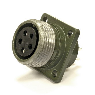 P20K5A (ШР20П5ЭГ10) розетка блочна, контакт Cu+Ag