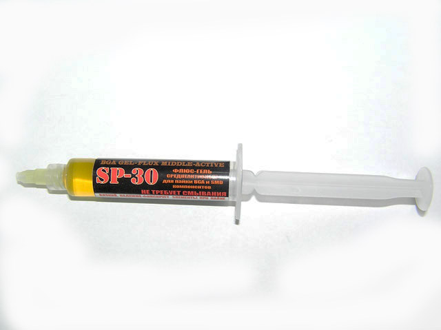 SP-30 флюс-гель середньоактивний (11мл) SP-30 флюс-гель середньоактивний (11мл)