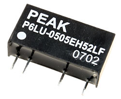 DC/DC перетворювач 1W, Peak P6LU-0505EH52LF DC/DC перетворювач 1W, Peak P6LU-0505EH52LF