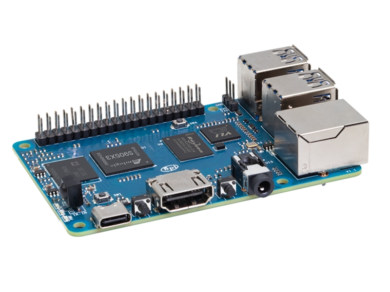 Мікрокомп'ютер Banana Pi BPI-M5, Amlogic S905X3 4GB DDR4+16G eMMC