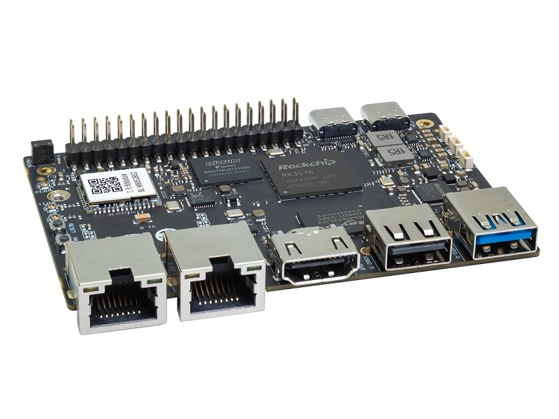 Мікрокомп'ютер Banana Pi BPI-M5 Pro, Rockchip RK3576 8GB LPDDR4+ 64GB eMMC