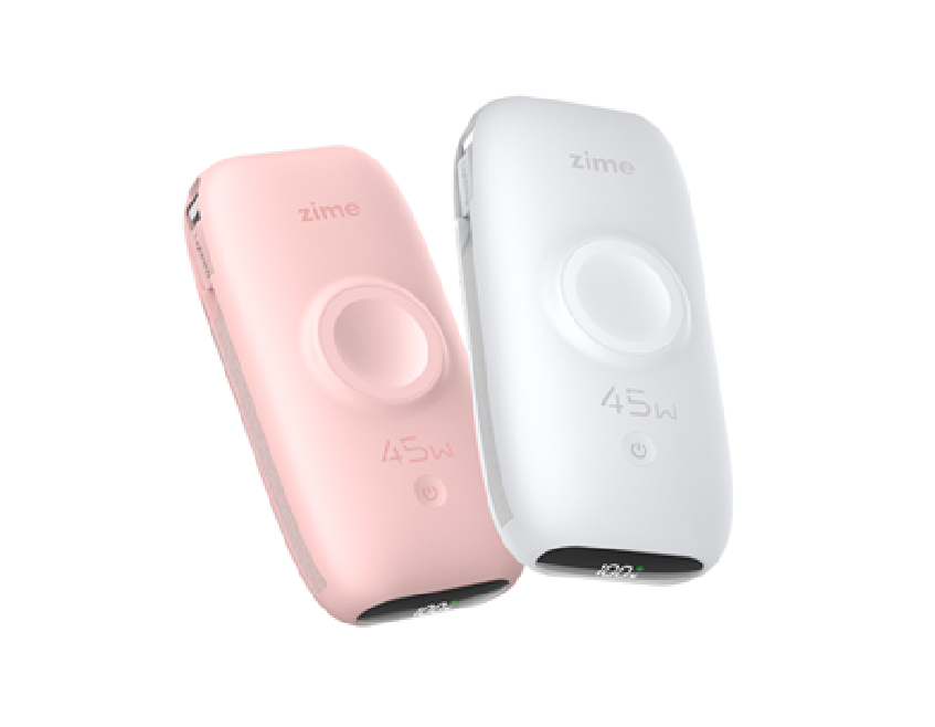 Power Bank A3 10000mAh 36Wh, 5700mAh @ 5V/3A 45W max White, zime