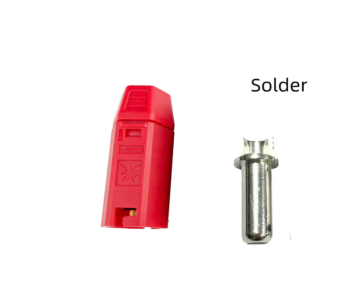 QS10H роз'єм (QS, тато, чорний, під пайку)