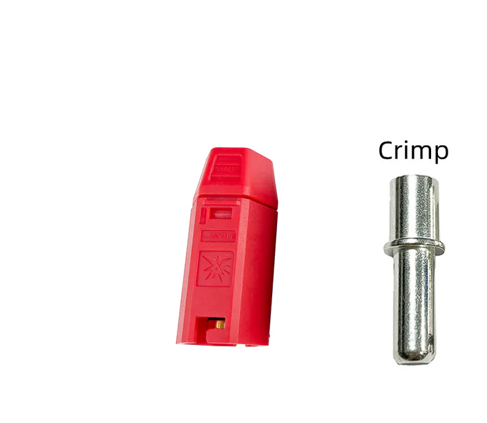 QS10H роз'єм (QS, тато, червоний, під обжим)