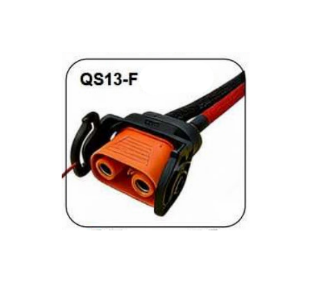 Потужний роз'єм на провід QS13-F, QS Electronic