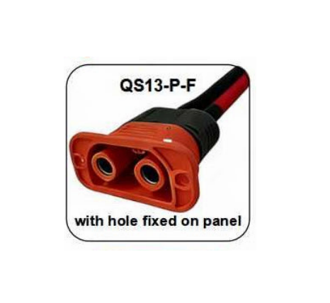 Потужний роз'єм на корпус QS13-P-F, QS Electronic