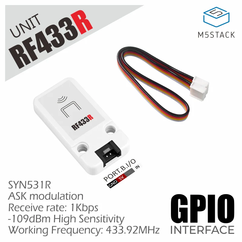 Радіоприймач 433MHz Receiver (SYN513R)