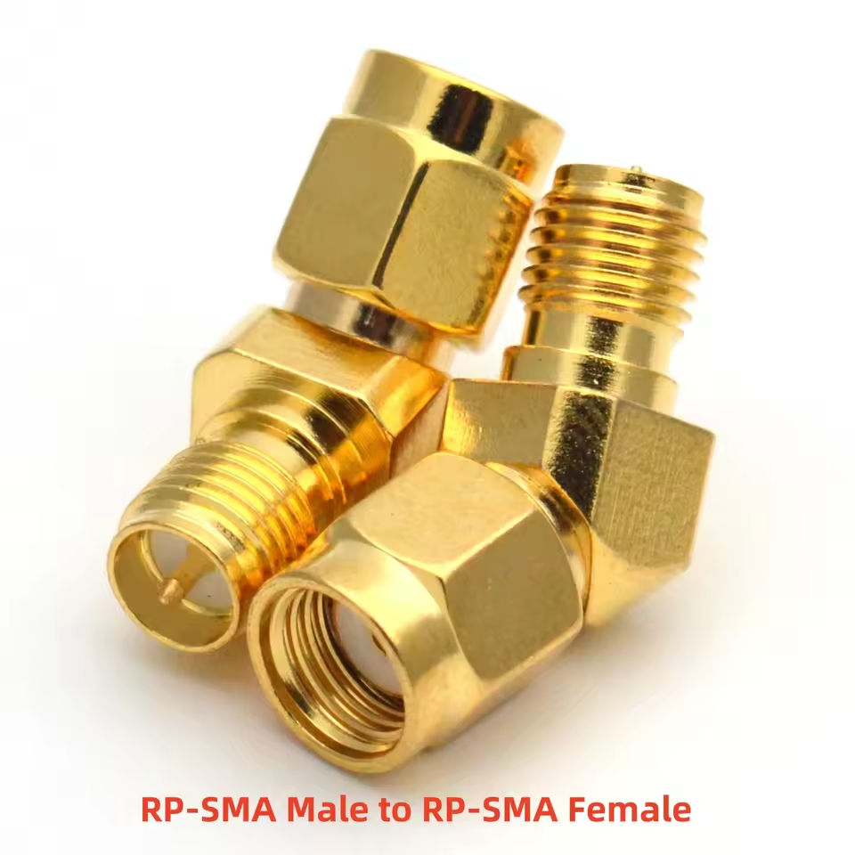 Перехідник 45° RPSMA male<->RPSMA female