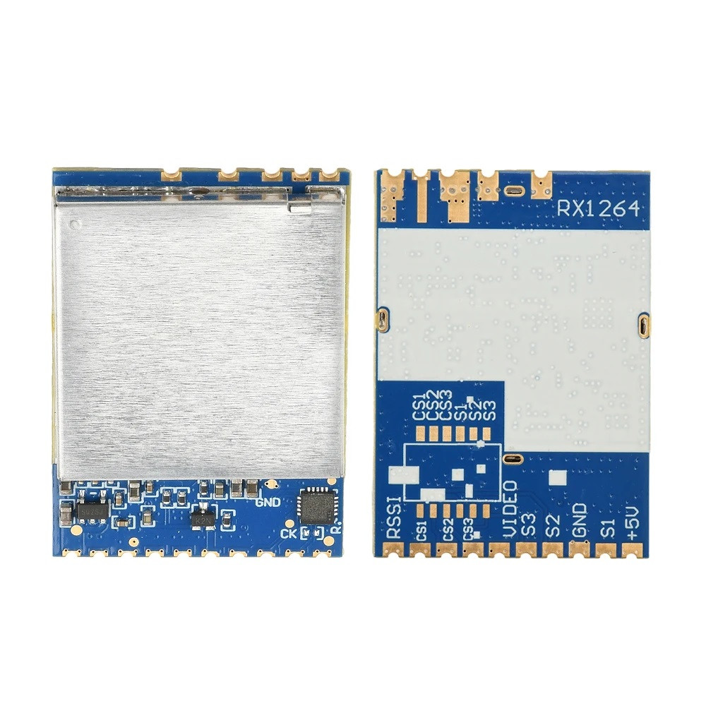 RX1264-SPI 1.2G, 1000-2200Mhz модуль відеоприймача (VRX) RX1264-SPI 1.2G, 1000-2200Mhz модуль відеоприймача (VRX)